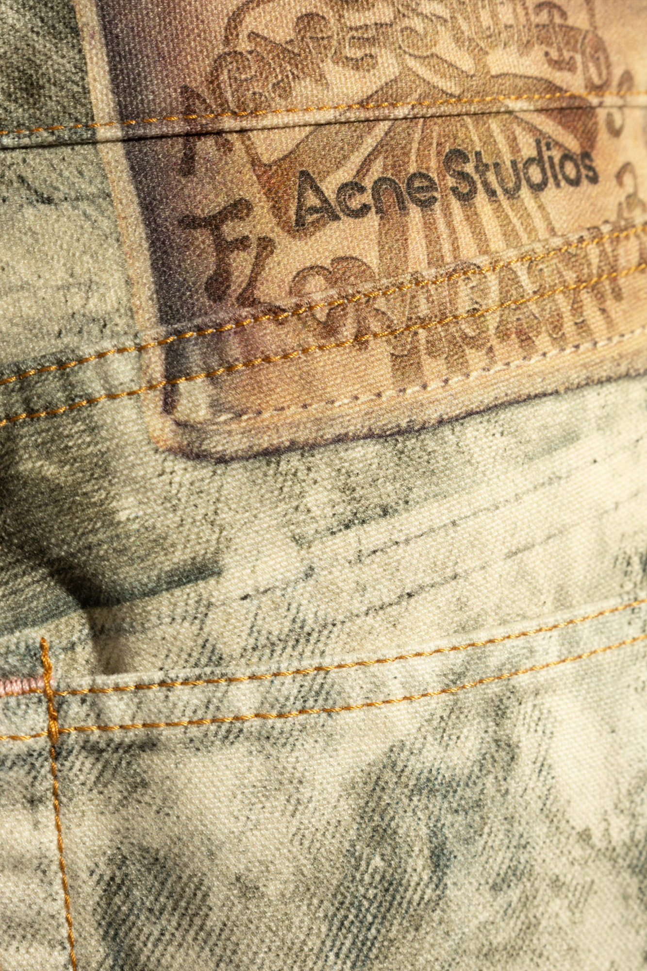 SchaferandweinerShops Japan - Green Loose fit pants Acne
